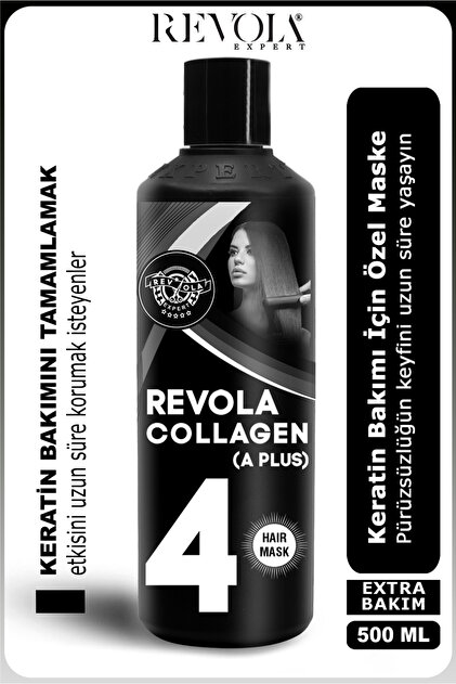 REVOLA EXPERT Collagen Saç Maskesi Aşırı Yıpranmış Zayıf Saçlar