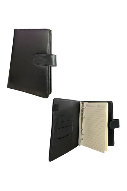 Aytan 1002 Deri Kapak Mıknatıs Tokalı organizer Defter – A5 Çizgili 96 Ypr