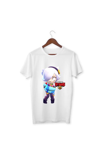 Brawl Stars Colette Kids Adult White T-Shirt Unisex Kids Tee Shirt