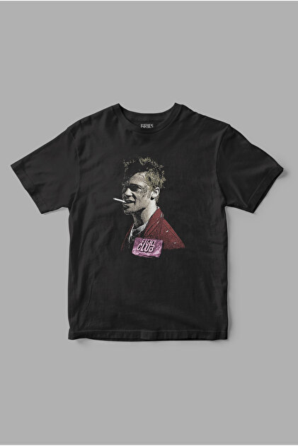 Fight Club "Tyler Durden" Print T-Shirt