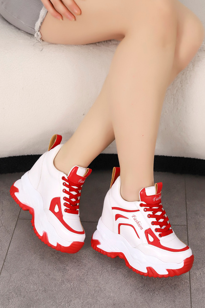 OSLO Lace-Up High-Soled Sneakers
