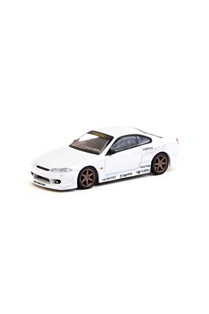 Tarmac Works 1/64 VERTEX Nissan Silvia S15 White Metallic - Lamley