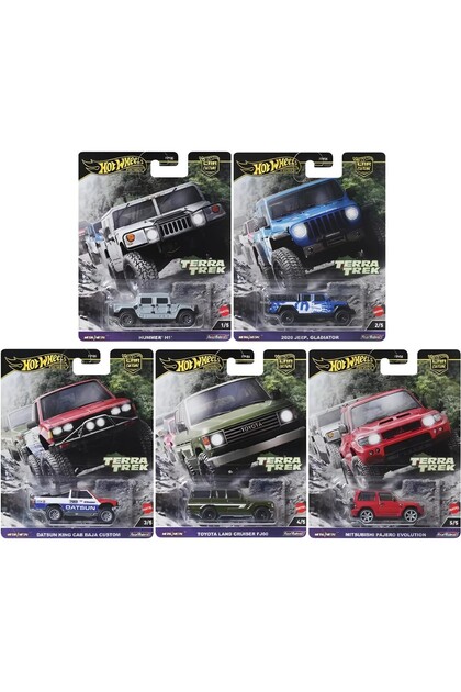 HOT WHEELS Premium Car Culture Terra Trek 5'li Set - Fiyatı, Yorumları