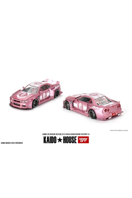じ*ん様 大阪限定 Kaido House R34 GT-R オマケ付 スカイラ Genel Markalar Kaido House Nissan Skyline GT-R (R34) KAIDO RACING