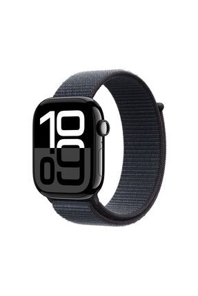 Apple Watch Series 10 GPS 42mm Jet Siyah Alüminyum Kasa + Siyah