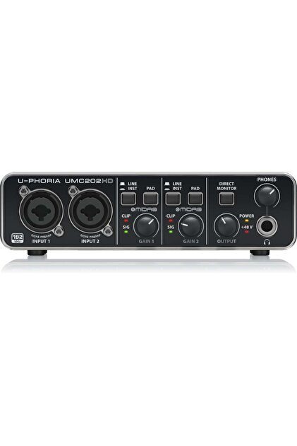 Behringer MONITOR2 USB VCA Kontrolü ve USB Ses Arayüzü ile Üst