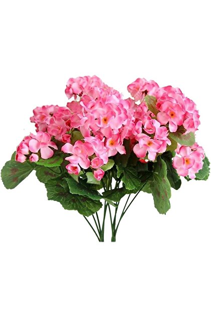 Nettenevime Yapay Çiçek Sardunya Demeti 40*25cm 1.Kalite PEMBE