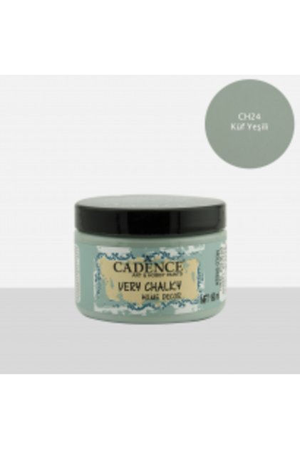 Very Chalky Home Decor Mobilya Boyası 150 ml. 24 Küf Yeşili