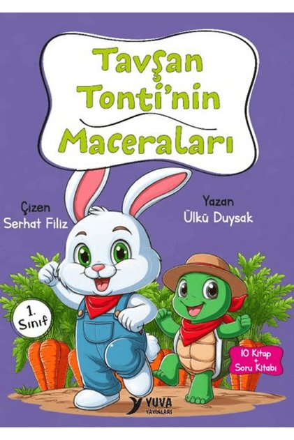 Tavşan Tonti'nin Maceraları (10 Books) / Ülkü Duysak / Yuva Yayınları / 9789755177540