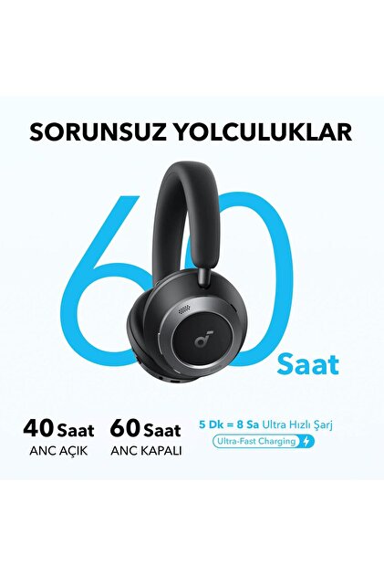 Anker Soundcore Space One Pro Katlanabilir Kulak Üstü Bluetooth