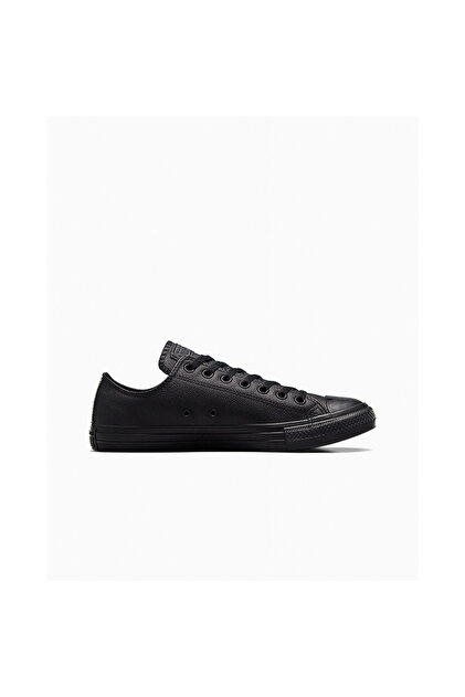 Converse Sneakers Chuck Taylor Ox Leather, Black, Unisex - Price