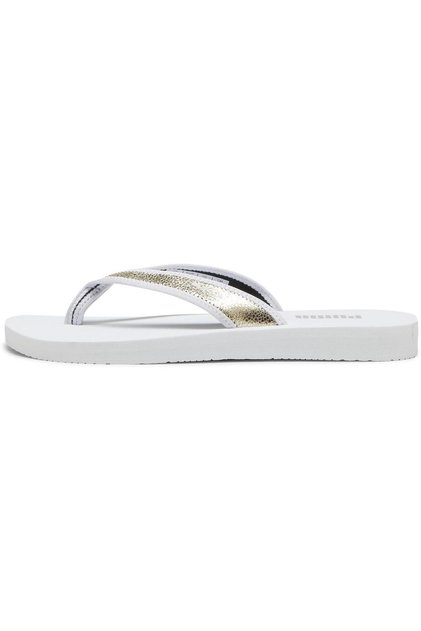 Σαγιονάρες Puma Sandy Flip Metallic Shine, Λευκό, Γυναικείο