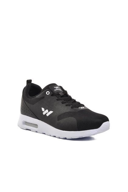 Black-white Men's Sports Shoes