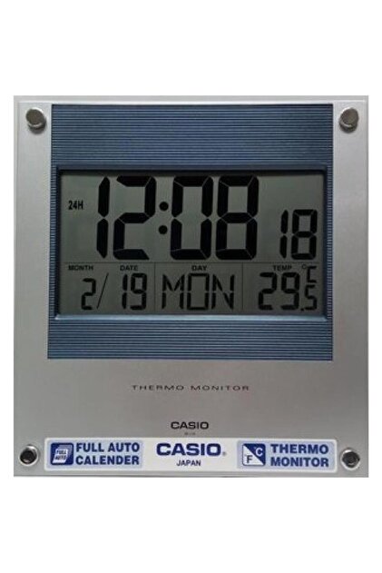 Casio Id-11s-2df Dijital Termometre Takvimli Duvar Saati - Fiyatı