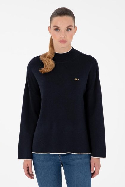 Stand Collar Comfort Knitwear Sweater