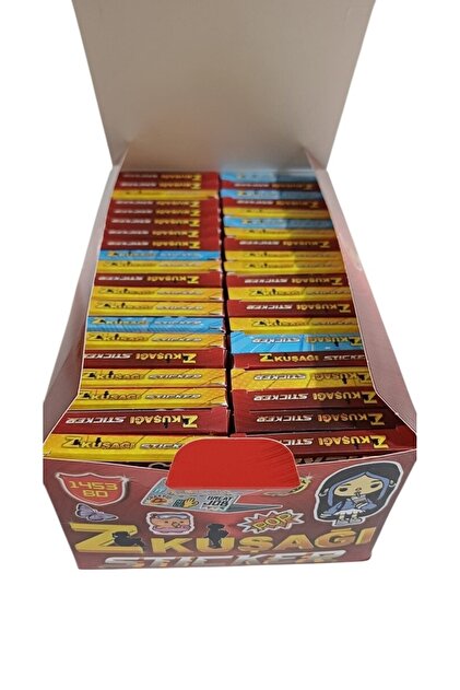 ♡ToMoPilll7♡ 専用 Toys Z Kuşağı Sticker 40 Adet mini Kutu (tam kutu) - Fiyatı, Yorumları