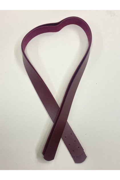 Šivena sportska ručka / ručka za torbu / kožna šivena ručka 70 cm