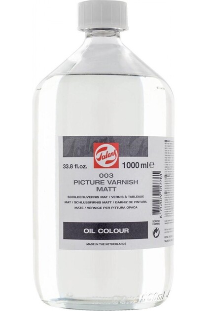 Picture Varnish Matt 1000ml Yağlı Boya Mat Resim Vernik / 003