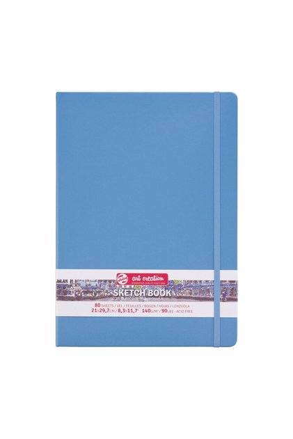 Art Creation Sketch Book 21x30cm 140gr 80yp Sert Kapak Eskiz Defteri Mavi/ Rt9314213m