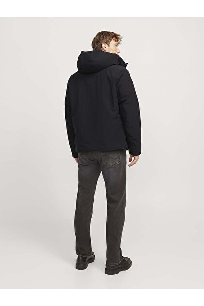 Jack & Jones Erkek Mont Siyah 12258405 Jjekeen Jacket Sn - Fiyatı