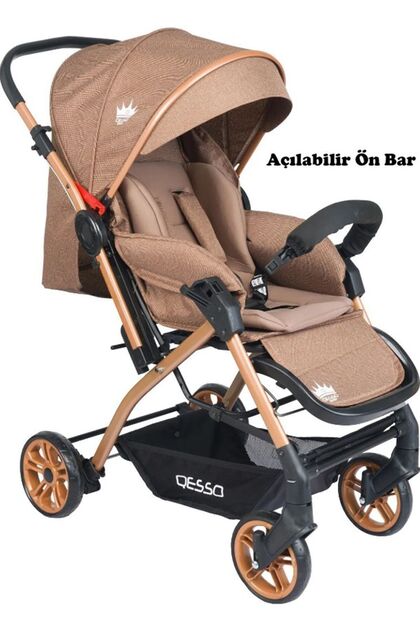 QESSO Baby Aqua Çift Yönlü Bebek Arabası Puset Çanta Beşik Fırsat