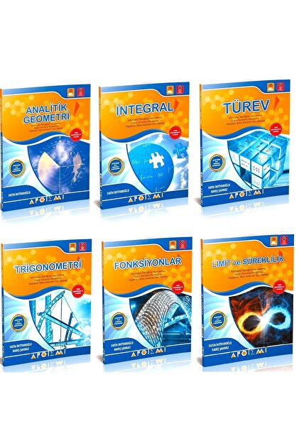 Apotemi Analitik Geometri Integral Türev Trigonometri Fonksiyonlar Limit Ve Süreklilik Fasikül Seti