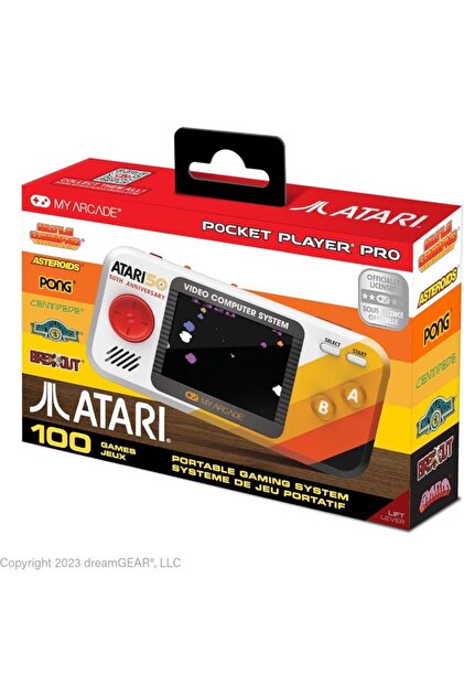 My Arcade DGUNL-7015 Atari Pocket Player Pro Taşınabilir Oyun