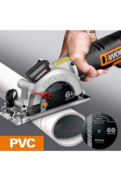 Genel Markalar WX437 800Watt 120mm Profesyonel Çok Amaçlı Lazerli