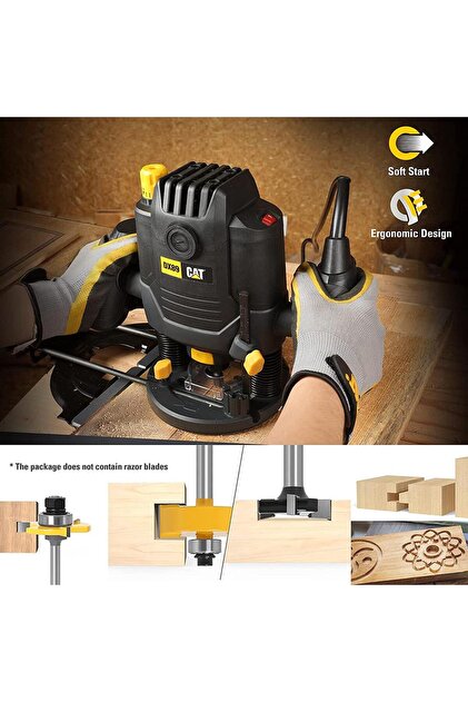 Cat DX89 2100Watt 12mm Profesyonel El Frezesi - Fiyatı, Yorumları