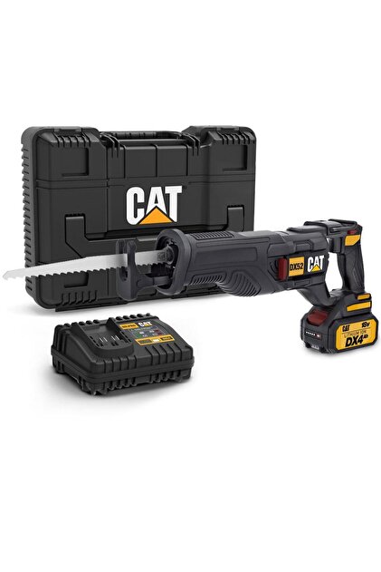 みけCAT Cat DX52 18Volt/4.0Ah Li-ion Tek Akülü Profesyonel Tilki Kuyruğu