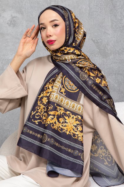 Silk Voile Shawl , Imported Fabric , High Quality & Italian Sewing