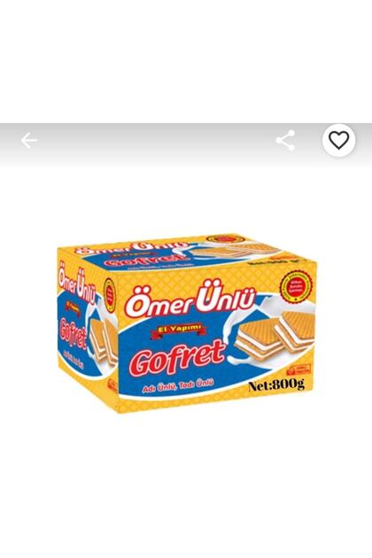 El Yapımı Gofret 900gr