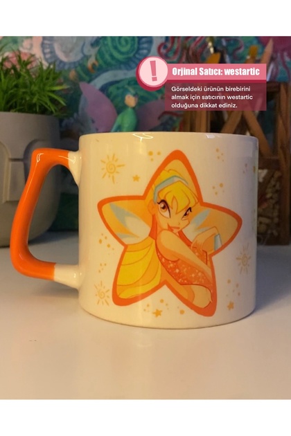 Winx Club Stella Kupa Fincan Bardak