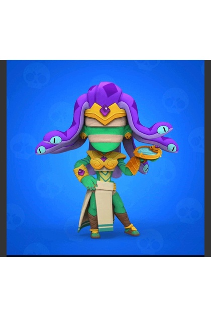EMZ MEDUSA FİGÜRÜ 20CM BRAWL STARS