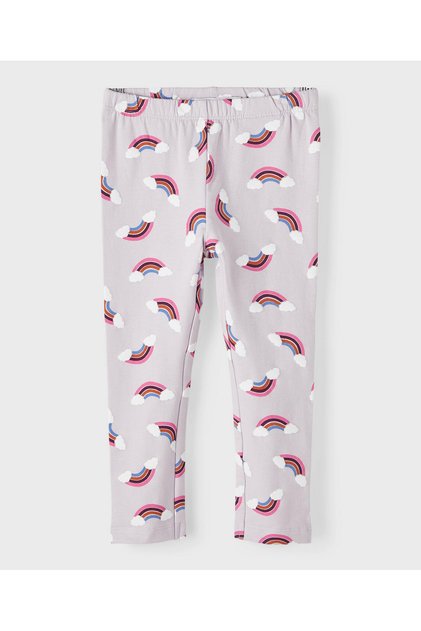 Rainbow Leggings - Orchid Petal