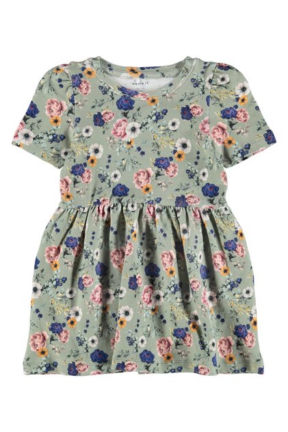 Short Sleeves Dress - Desert Sage