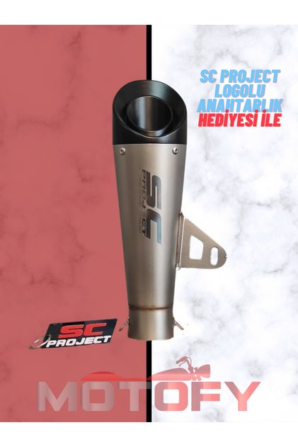TİTANYUM MODEL SC PROJECT RACİNG PERFORMANS EGZOZU 31,5CM - A KALİTE