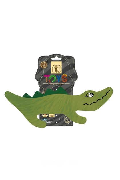 Dog Toy Plush Crocodile 28cm