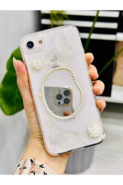 Go Aksesuar Iphone 6 - 6s - 7 - 8 - Se 2020 Uyumlu Aynalı Model