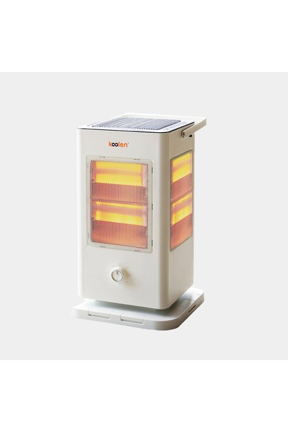 Electric Decor Box Heater, 5 Sides, 10 Heating Tubes - 2000w - White Decor Color - 807102052
