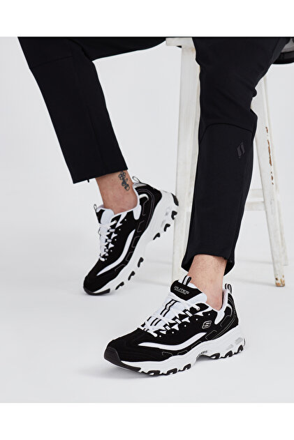 Lily Skechers D'lİtes Erkek Siyah Sneakers 52675 BKW - Fiyatı, Yorumları