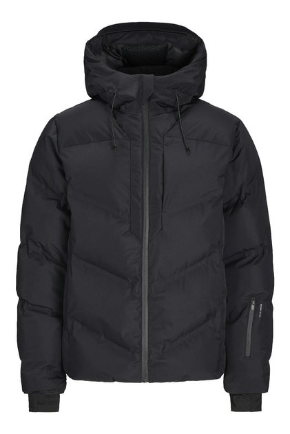 Erkek Rüzgara Dayanıklı Kapüşonlu Puffer Mont - Slay