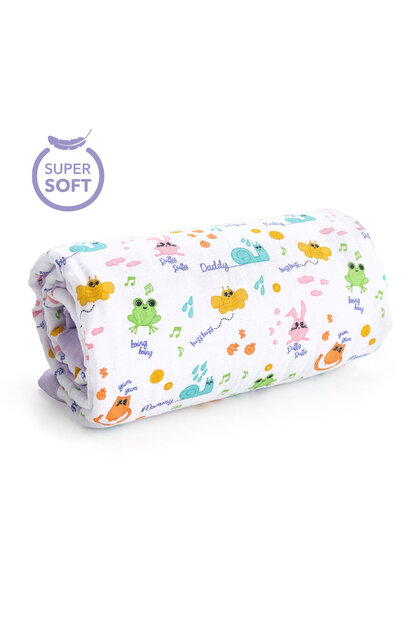 Milk&Moo Muslin Blanket Fibre Filled Milk&Moo Friends