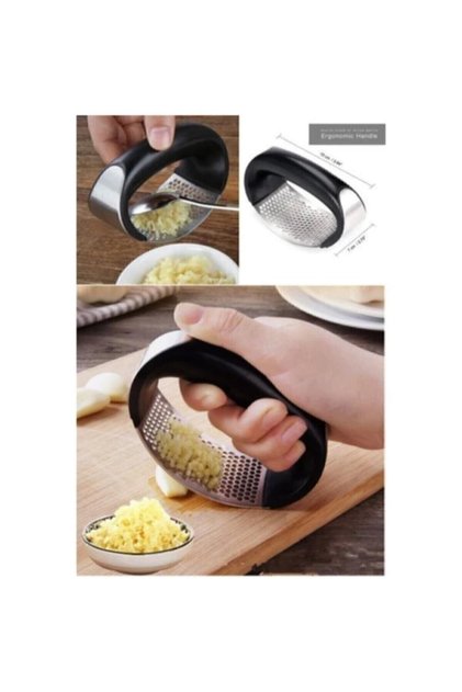 Bvbtic Wenken Garlic Crusher Stainless Steel