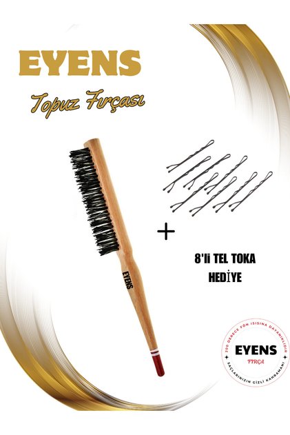 Bun Brush (8 Wire Buckles Gift)