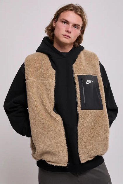 Sporswear Club Fleece Winterized Reversible Sythetic Fill Full-zip Çift Traflı Erkek Bol Kesim