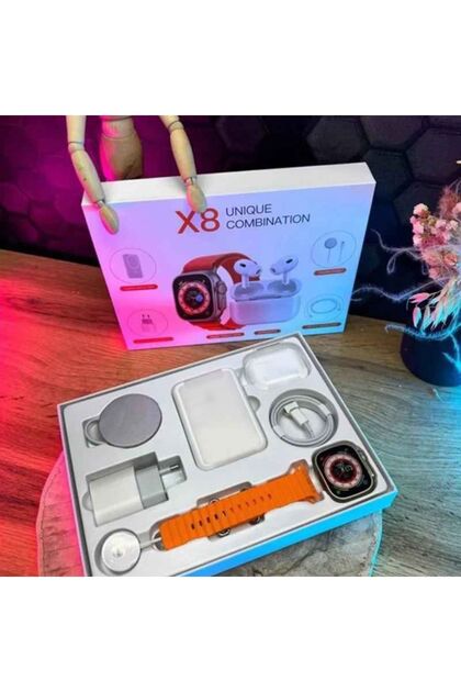 Holatec X8 Unique Combination 49mm 6in1 Set iPhone Şarj