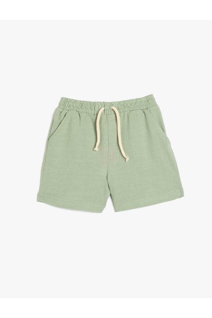 Basic Shorts Cotton with Elastic Waist