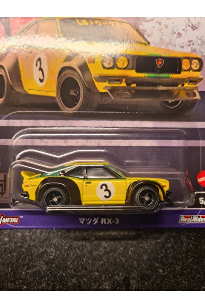 HOT WHEELS Premium 1/64 Mazda RX-3 Liberty walk Japan Historics 4