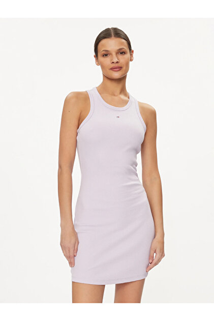Tjw Essential Rib Tank Bodycon Elbise